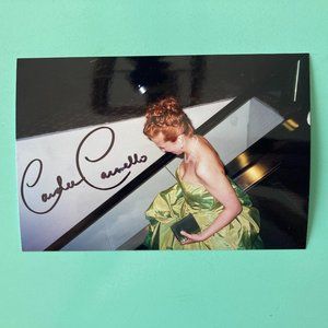 Carolee Carmello Signed Photo Tony Awards Party 4X6 Mamma Mia! Parade Urinetown